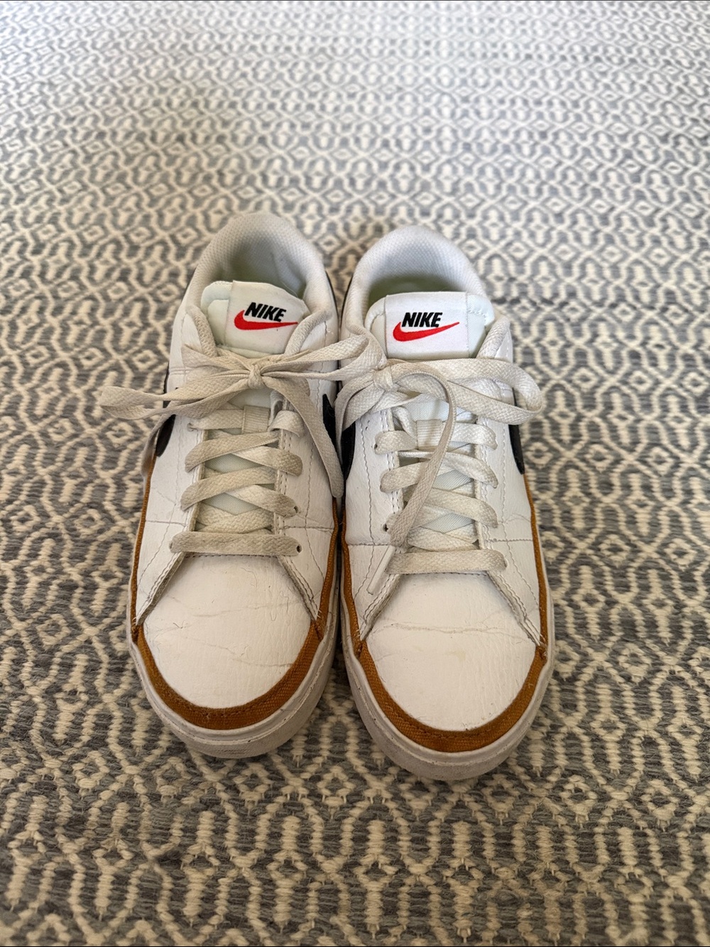 Nike Women’s  Nike Court Legacy Next Nature White/Black/Desert Ochre